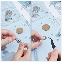 Наборы для самостоятельного изготовления ожерелья из стеклянной бутылки&nbsp;DIY-UN0007-62D