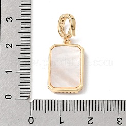 Anhänger aus natürlicher Muschelschnitzerei&nbsp;KK-N290-07G