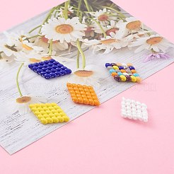 Кулоны из прозрачного стекла ручной работы PALLOY-JF00647