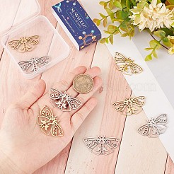 12 шт. подвески из нержавеющей стали 201 двух цветов STAS-SC0005-11