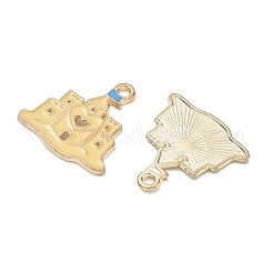 Pendentifs d'émail en alliage&nbsp;AL-CBAE435-02G