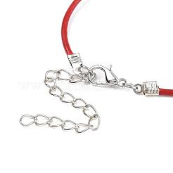 Bracelets de corde de cuir faisant&nbsp;NJEW-JB02187