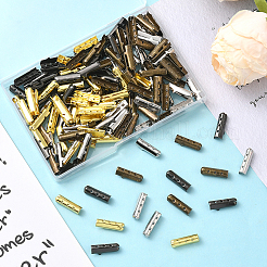 200 шт. 4-х цветные пряжки для шнурков из сплава колонн&nbsp;FIND-SP0004-68B