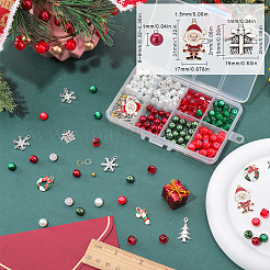 Bausatz zum Selbermachen von Weihnachtsarmbändern&nbsp;DIY-SC0021-67