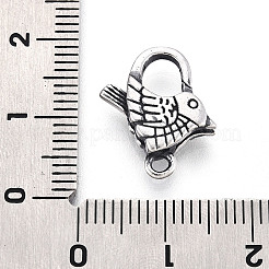 925 стерлингового серебра застежкой омар коготь&nbsp;STER-T009-28AS