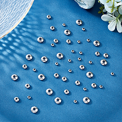 90шт 3 стиля латунные распорные бусины&nbsp;KK-PH0003-38