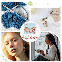 Маркеры для подвесок в виде грибов и кроликов HJEW-AB00527