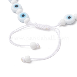 Латунные прозрачные кубические циркониевые браслеты с звеньями BJEW-JB11896