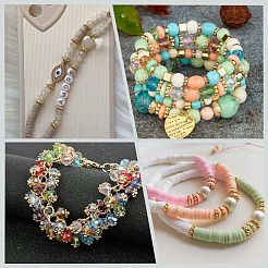 500 шт. 5 стиля бусины-разделители из сплава в виде маргаритки FIND-SP0002-22C