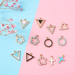 Подвески из эмали и сплава&nbsp;ENAM-TA0002-05G