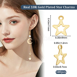 100 шт. подвески из нержавеющей стали 201&nbsp;STAS-BBC0003-68