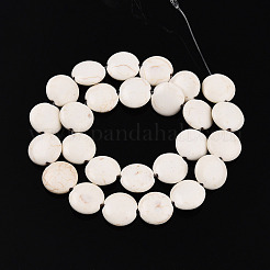 Синтетические бусины из магнезита X-TURQ-D063-7