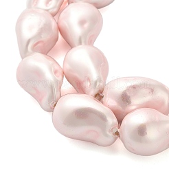 Нити гальванических фарфоровых бусин BSHE-C009-04C