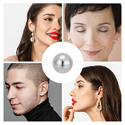 100 шт. 304 нержавеющая сталь STAS-GO0001-04