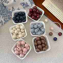 Непрозрачный акрил европейского бисера OACR-I011-05