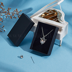 Латунная клетка для бусин каплевидной формы с подвеской в виде крыла из сплава&nbsp;NJEW-DR00030