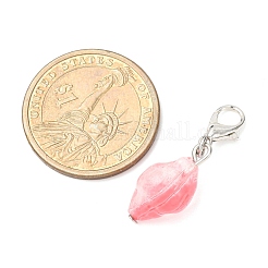 9 шт. подвесных украшений в виде стеклянной раковины HJEW-JM04153