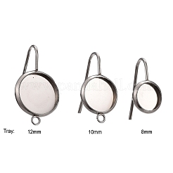 Pendientes colgantes de acero inoxidable 304 resistentes al deslustre&nbsp;STAS-LS0001-03P