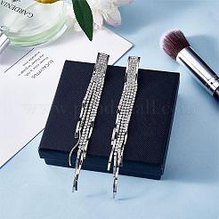 Серьги-люстры с кисточками в стиле бохо JE1070B