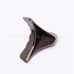 Защитные уголки коробки из цинкового сплава PALLOY-WH0070-92AB