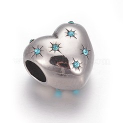 Европейские бусины из нержавеющей стали 304 OPDL-L013-20A