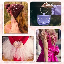 Шить на акриловой искусственной жемчужине SACR-GF0001-03A