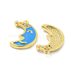 Латунные микро проложить кубического циркония подвески&nbsp;KK-P258-18G