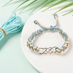 5 прядь 5 цвета шнур из искусственной замши LW-FS0001-01D