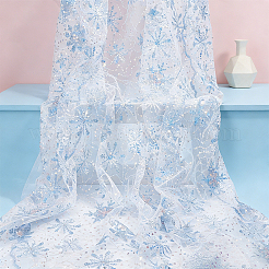 2 iarda di tessuto di organza e paillettes&nbsp;DIY-NB0016-06