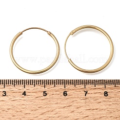 Orecchini a cerchio in ottone&nbsp;EJEW-G474-01G-04