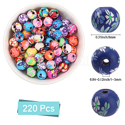 Бусины из полимерной глины &nbsp;CLAY-PA0001-08A