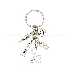 Брелки из сплава в тибетском стиле&nbsp;KEYC-JKC01288