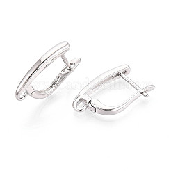 Латунная фурнитура для хооп серег KK-N267-23B-P