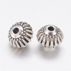 Тибетском стиле сплава фонарь шарики&nbsp;X-TIBEB-M008-06AS