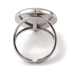 Кольца-манжеты из нержавеющей стали 304 с эмалью для женщин&nbsp;RJEW-F166-38P-02