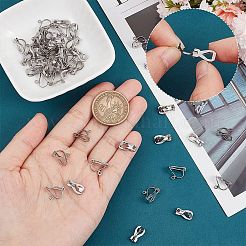 50 pieza de accesorios para pendientes con clip de acero inoxidable 304&nbsp;STAS-UN0057-37