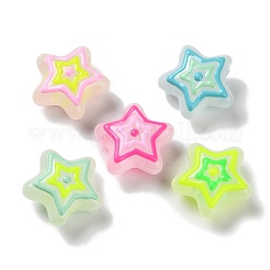 Стеклянные бусины из имитации нефрита GLAA-L047-05F