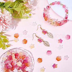 140 шт. 7 вида стеклянных бусин&nbsp;GLAA-SC0002-83