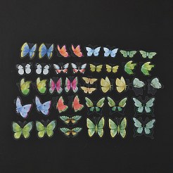 40шт 20 стиля домашних животных клей водонепроницаемый набор наклеек DIY-K032-50B