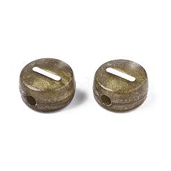 Акриловые бусины&nbsp;X-MACR-Q223-01B