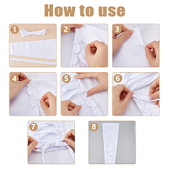 Remplacement de la fermeture éclair de la robe de mariée&nbsp;AJEW-WH0609-837B-03