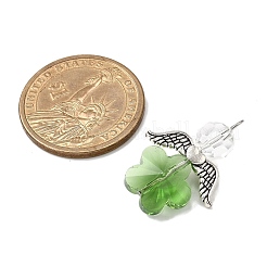 Прозрачные стеклянные подвески&nbsp;PALLOY-JF04098-02