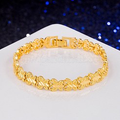 Bracelets de chaînes à maillons en laiton pour femmes&nbsp;BJEW-BB61934-A