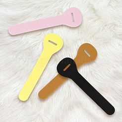 24 Stück 4 Farben PVC-Reißverschlusslaschen&nbsp;PVC-GF0001-02B-02