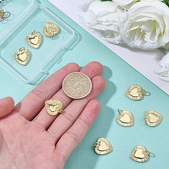 10 pièces pendentifs en laiton&nbsp;KK-BBC0025-18