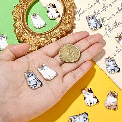 30шт 5 стиля подвески из сплава с эмалью&nbsp;ENAM-CJ0004-47