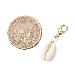 Подвеска из натуральной ракушки&nbsp;HJEW-JM03190-01