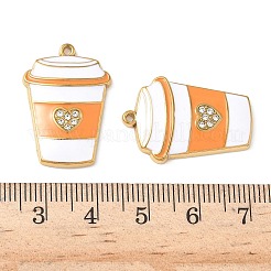 Подвески из нержавеющей стали 304 с эмалью&nbsp;STAS-I346-07G-01