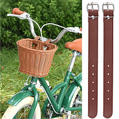 4 пара ремней для велосипедной корзины из искусственной кожи&nbsp;AJEW-CL0001-32B