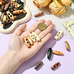 160 шт. 16 стиля кнопок из натурального дерева FIND-CJ0004-42